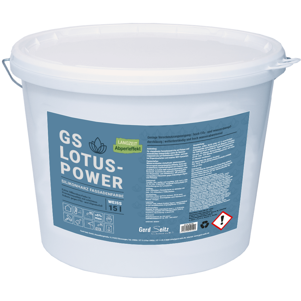 GS Lotus-Power Fassadenfarbe Silikonharz